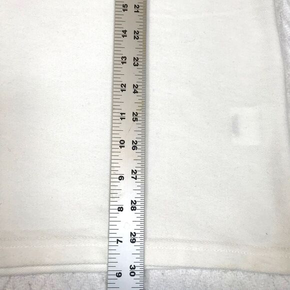 Golf Outing Mens Golf Polo Shirt Size L White NWT Garfield UNICO NJ Italy A+ - Picture 6 of 8